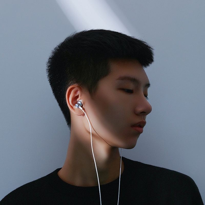 Joyroom Wired Earphones with Microphone – Gray