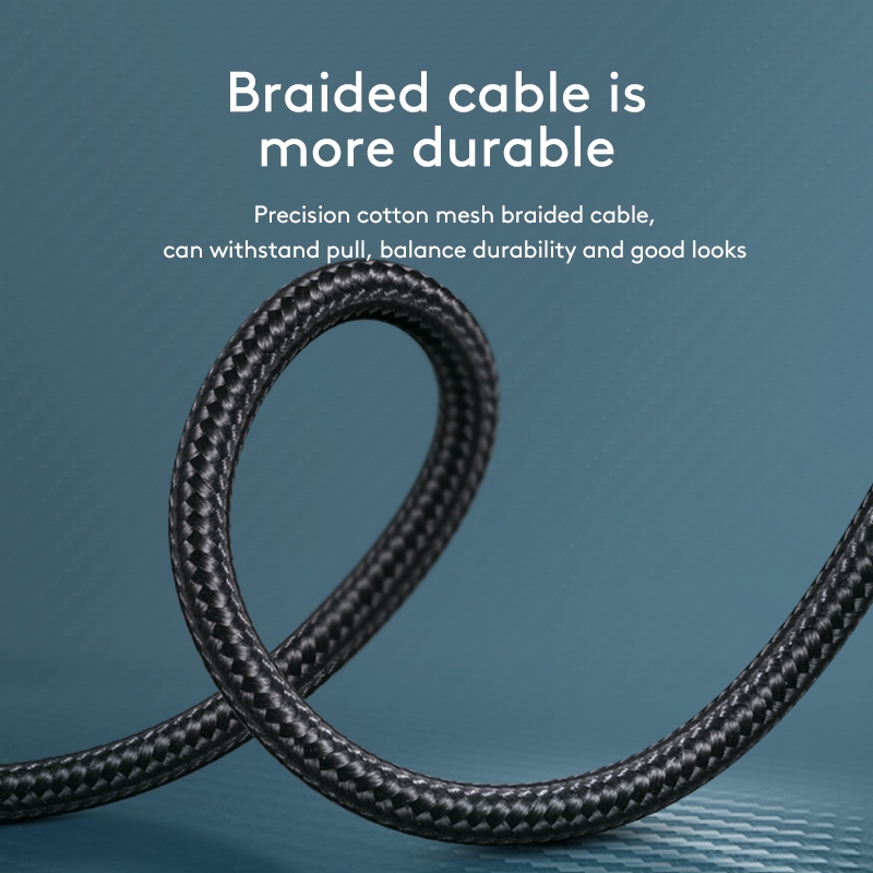 JOYROOM AUX Car Stereo Audio Cable 1.5M – Dark Blue