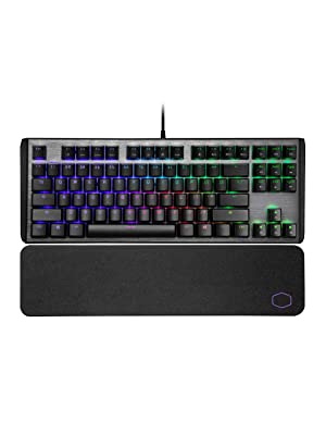 Cooler Master CK530 V2 Tenkeyless Gaming Mechanical Keyboard Red Switch with RGB Backlighting