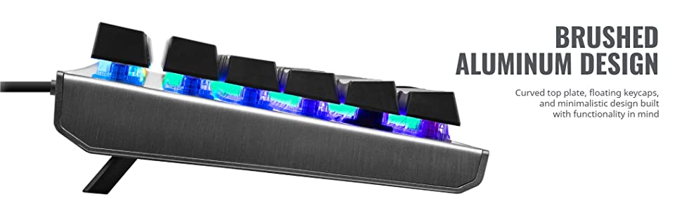 Cooler Master CK530 V2 Tenkeyless Gaming Mechanical Keyboard Red Switch with RGB Backlighting