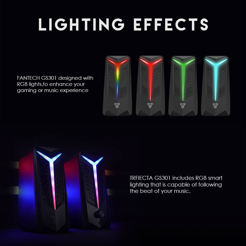 Fantech GS301 TRIFECTA RGB Gaming Speaker