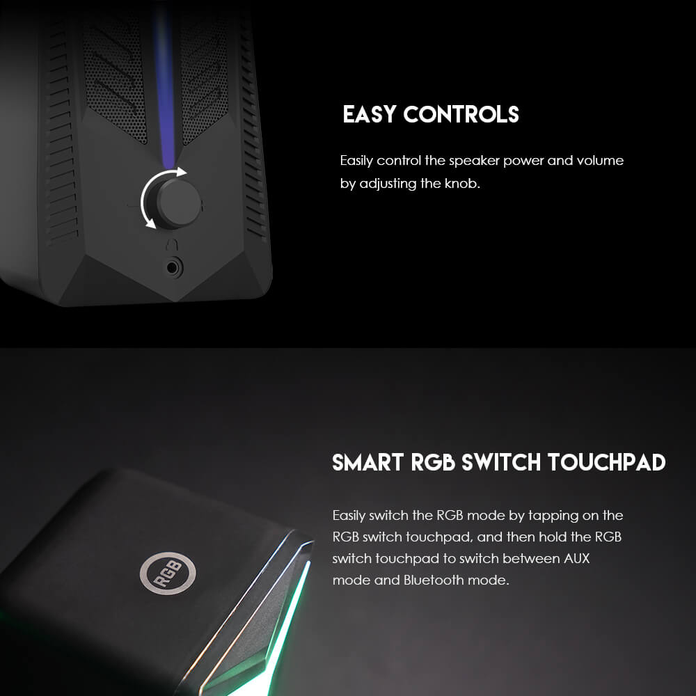 Fantech GS301 TRIFECTA RGB Gaming Speaker