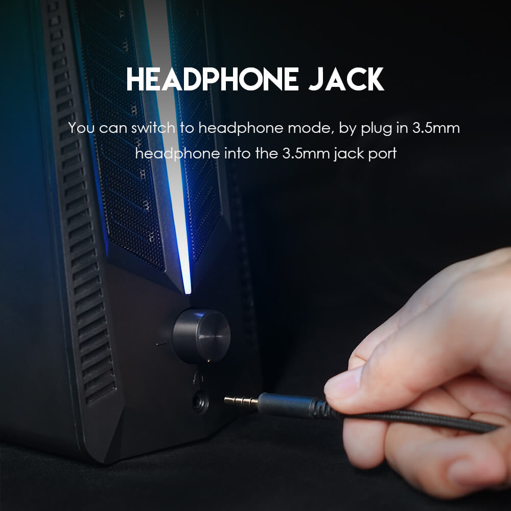 Fantech GS301 TRIFECTA RGB Gaming Speaker
