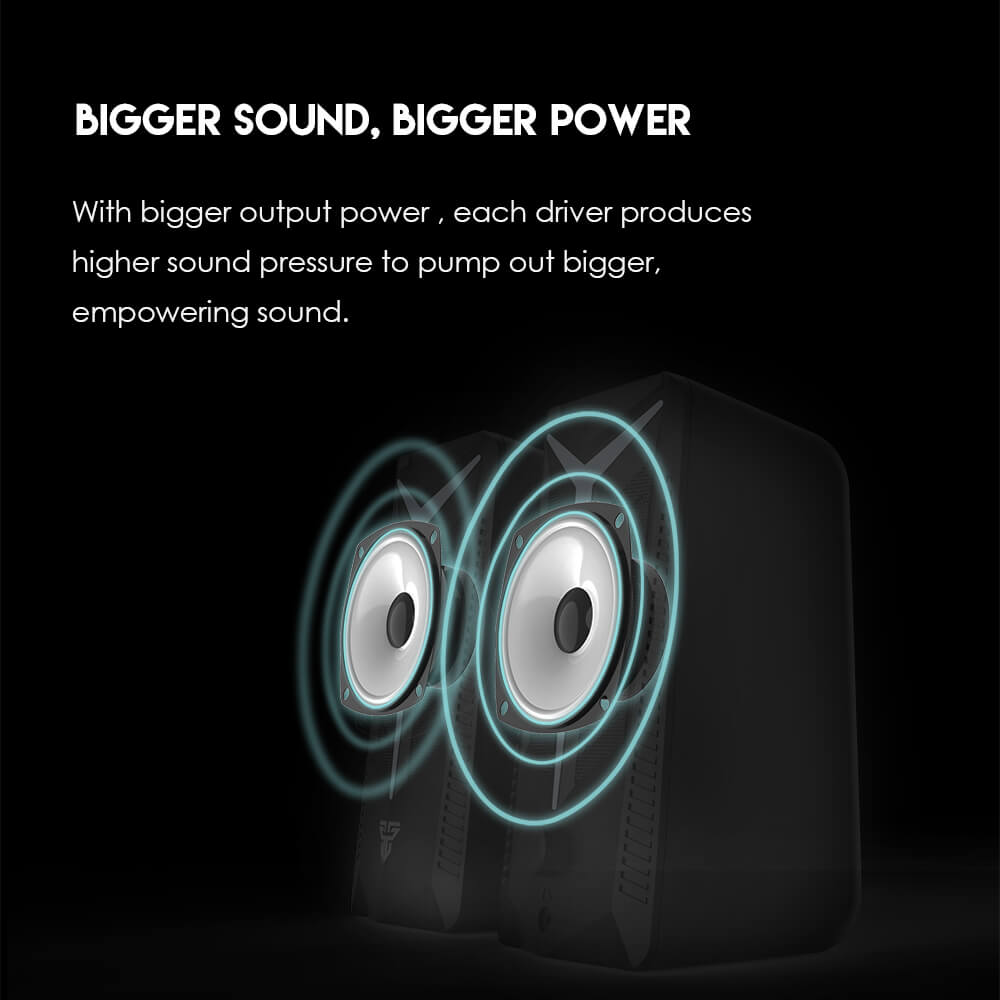 Fantech GS301 TRIFECTA RGB Gaming Speaker