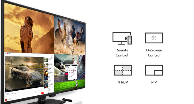 LG 43UN700-B 43 Inch Class UHD IPS Display with USB Type-C