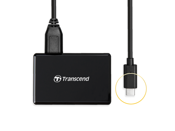 TRANSCEND TYPE-C CARD READER RDC8