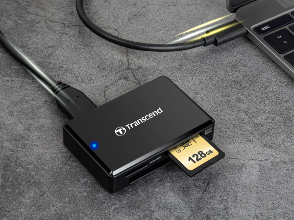 TRANSCEND TYPE-C CARD READER RDC8