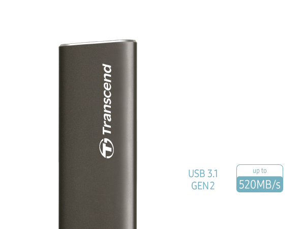TRANSCEND ESD250C Portable SSD 960 GB