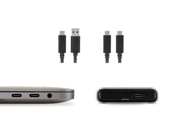TRANSCEND ESD370C Portable SSD 250 GB