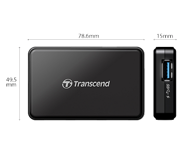 TRANSCEND 4-PORT USB HUB ( HUB3 )