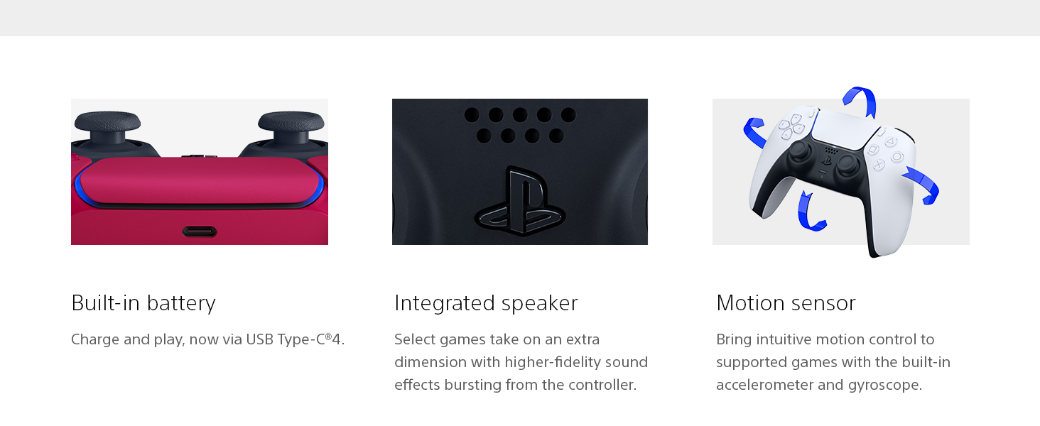 PlayStation 5 DualSense Wireless Controller - Cosmic Red ( PS5 )