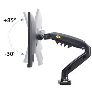NB North Bayou Monitor Desk Mount Stand  Motion Swivel Monitor Arm