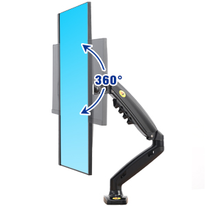 NB North Bayou Monitor Desk Mount Stand  Motion Swivel Monitor Arm