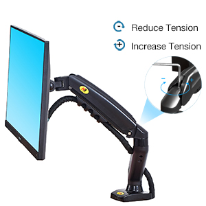 NB North Bayou Monitor Desk Mount Stand  Motion Swivel Monitor Arm