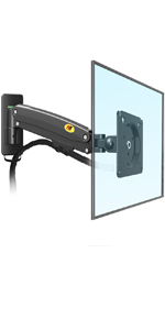 NB North Bayou Dual Monitor Desk Mount Stand Full Motion Swivel Computer Monitor Arm for Two Screens