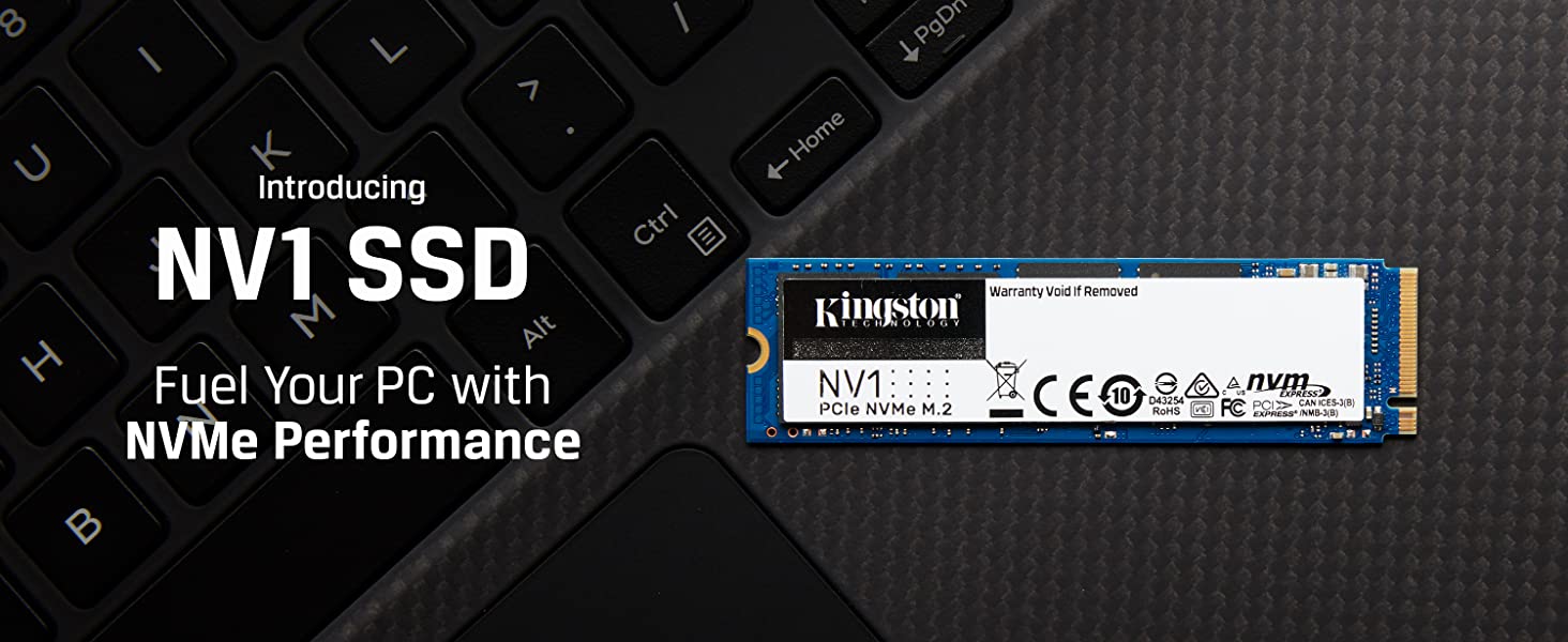 Kingston NV1 500G M.2 2280 NVMe PCIe Internal SSD
