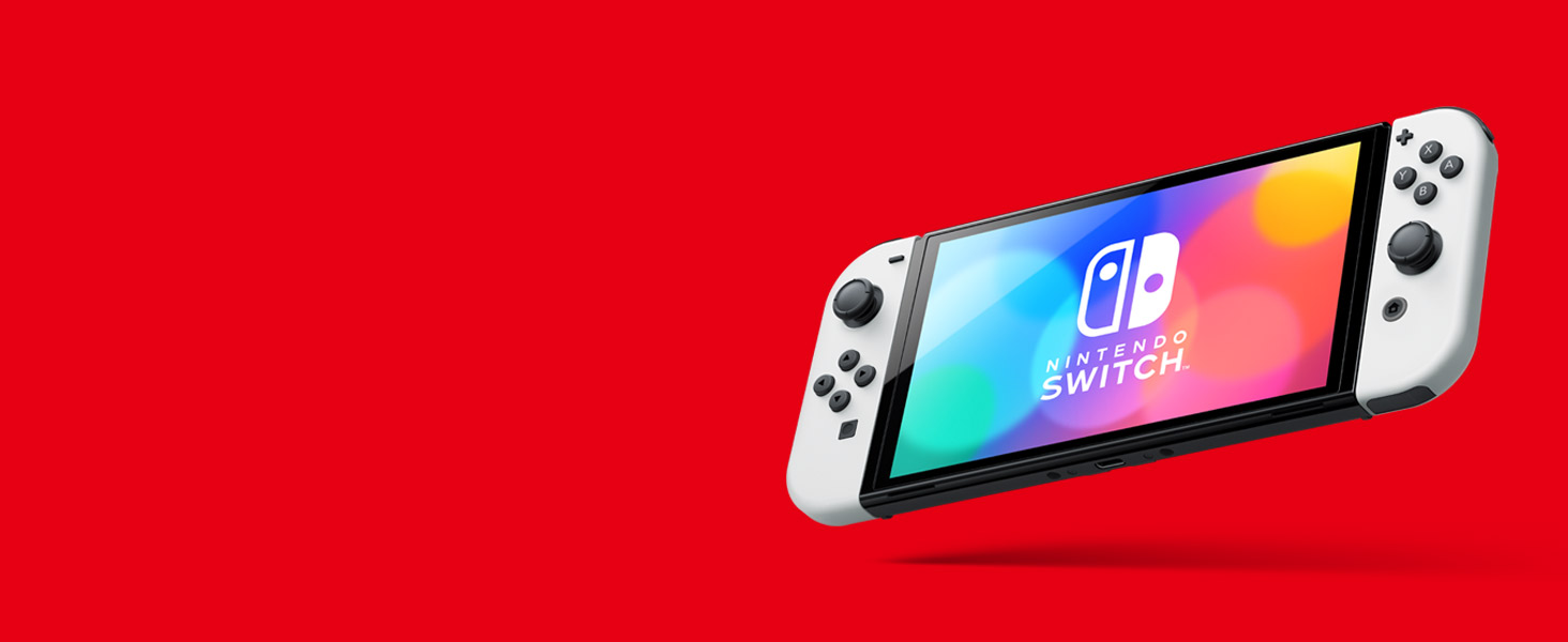 Nintendo Switch OLED  Blue and Red Joy-Con