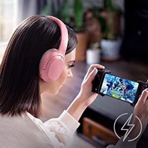 Razer Opus X Quartz Active Noise Cancellation Gaming Wireless Headset ( PINK )