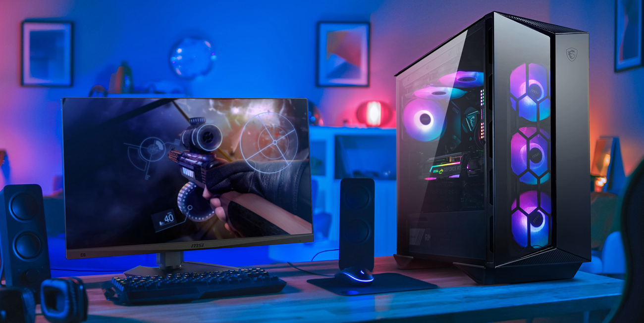 MSI GUNGNIR 110R Tempered Glass Mid-Tower Gaming Case