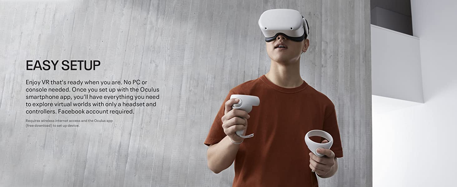 Oculus Quest 2-Advanced All-In-One Virtual Reality Headset-256 GB