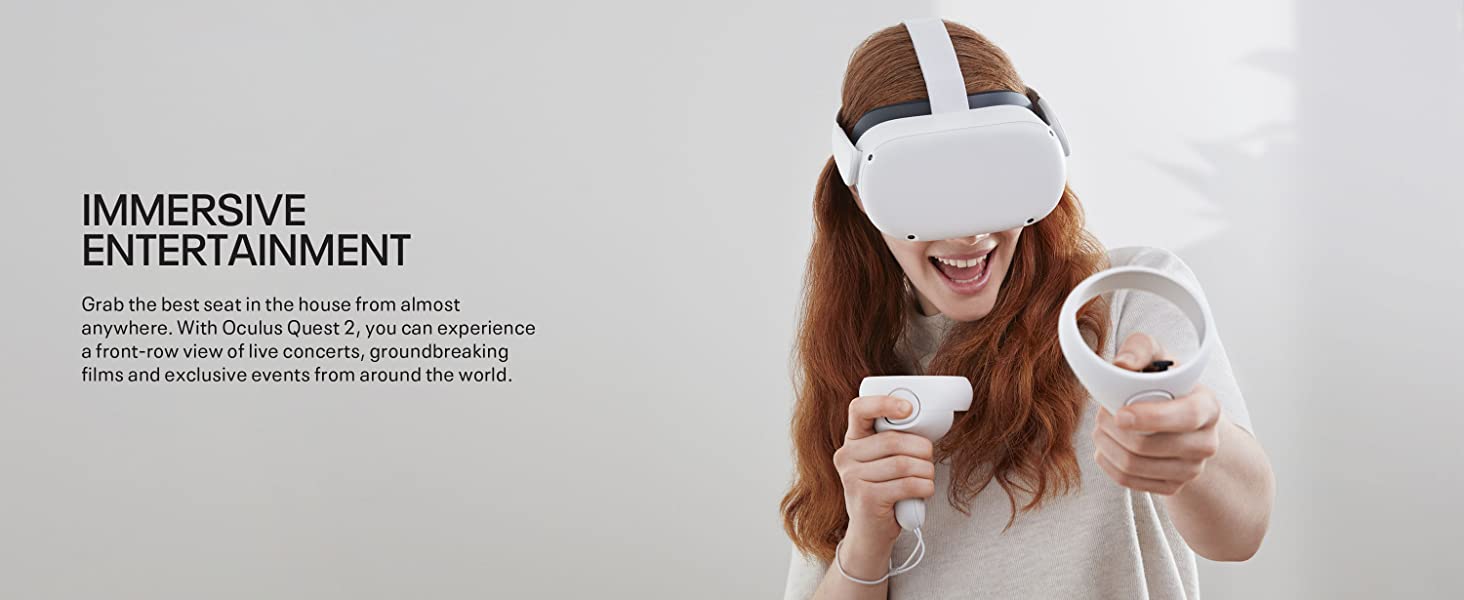 Oculus Quest 2-Advanced All-In-One Virtual Reality Headset-256 GB