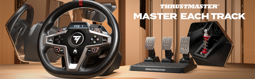 THRUSTMASTER T248 Steering Wheel For (XBOX Series X/S, One, PC)