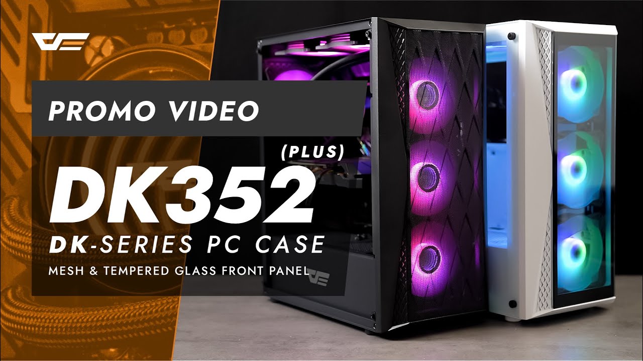 DARKFLASH DK352 Black ATX PC GAMING Case
