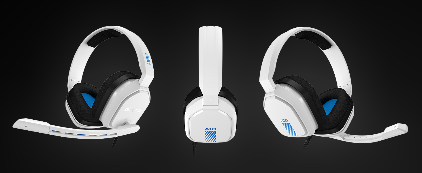 ASTRO Gaming A10 Wired Gaming Headset White
