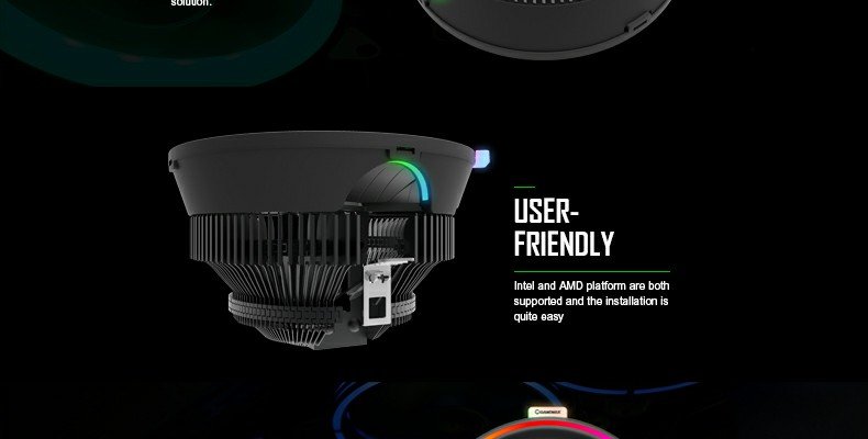 GAMEMAX Gamma 200 RGB CPU Cooler