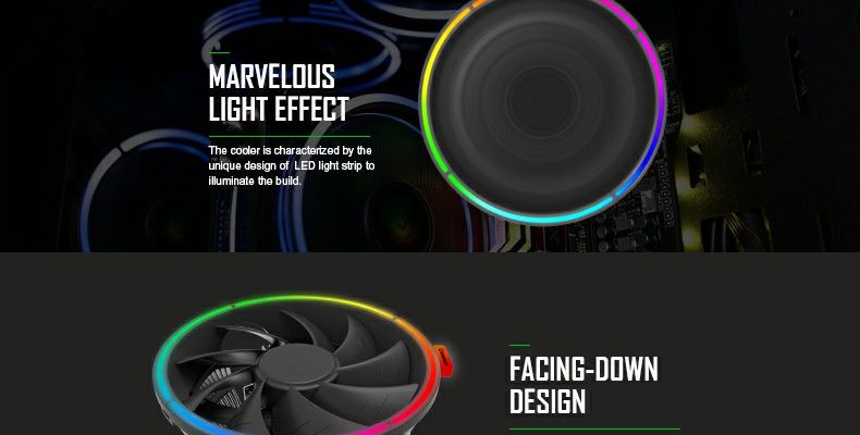 GAMEMAX Gamma 200 RGB CPU Cooler