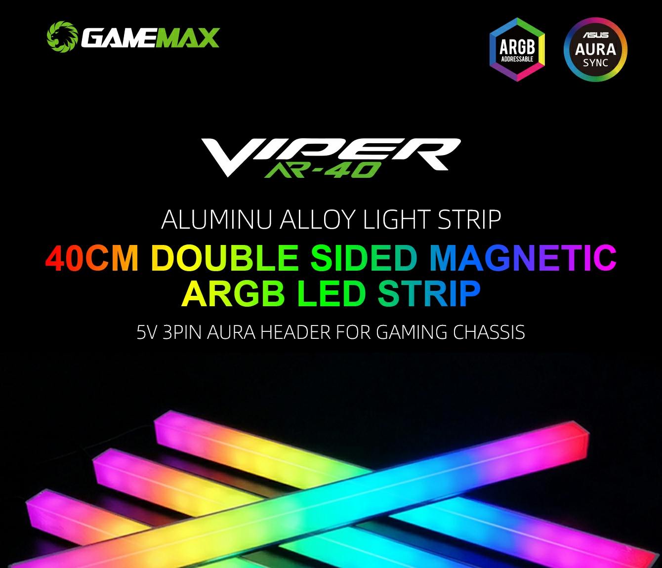 GAMEMAX Viper AR40 LED strips