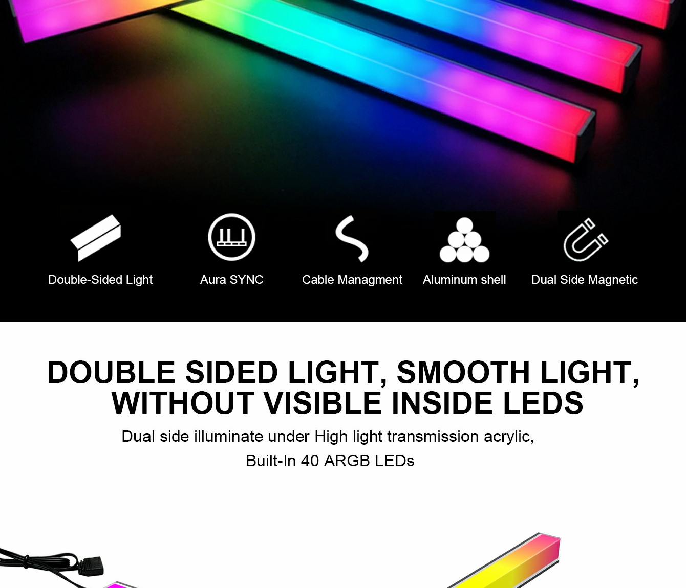 GAMEMAX Viper AR40 LED strips