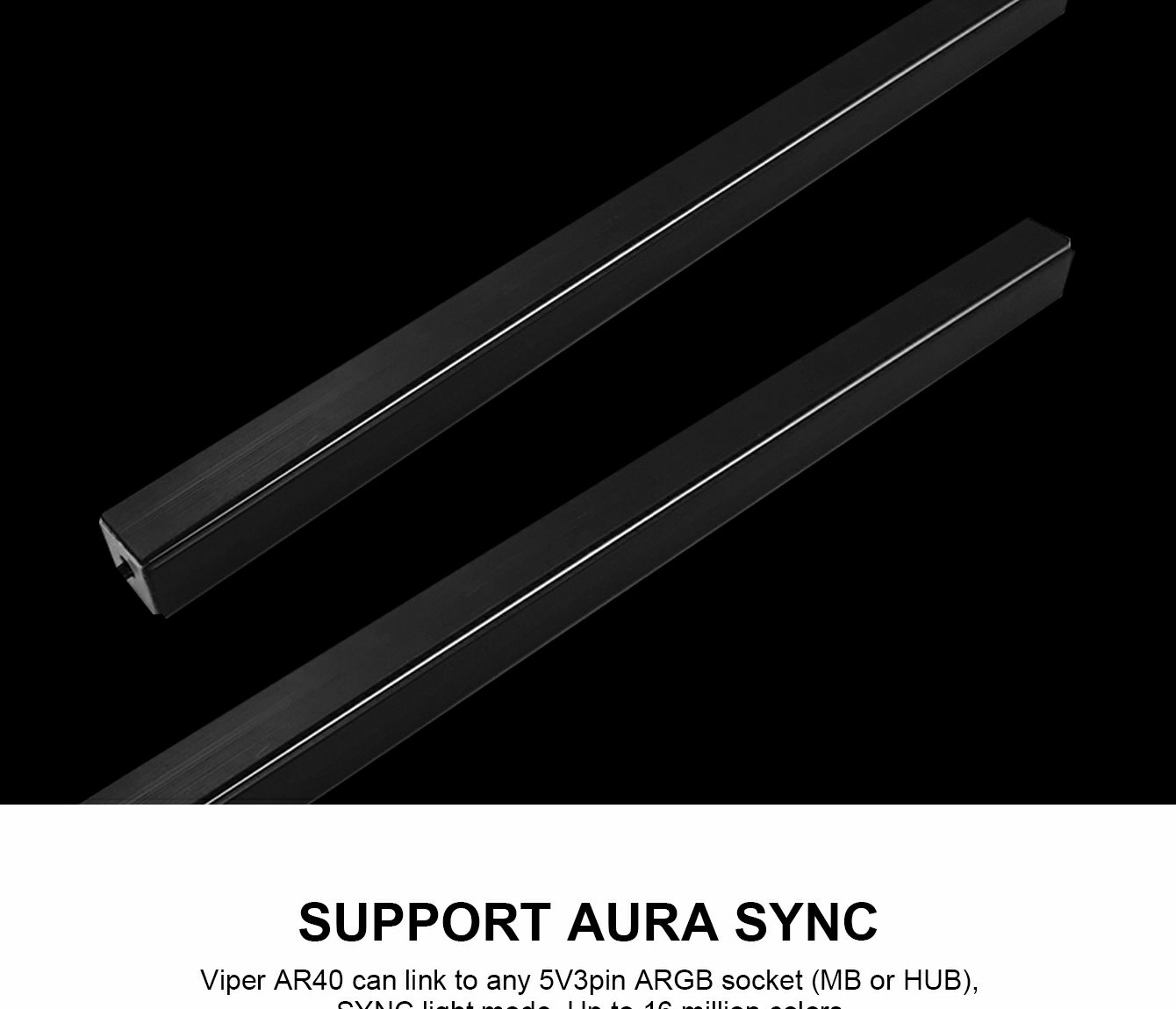 GAMEMAX Viper AR40 LED strips