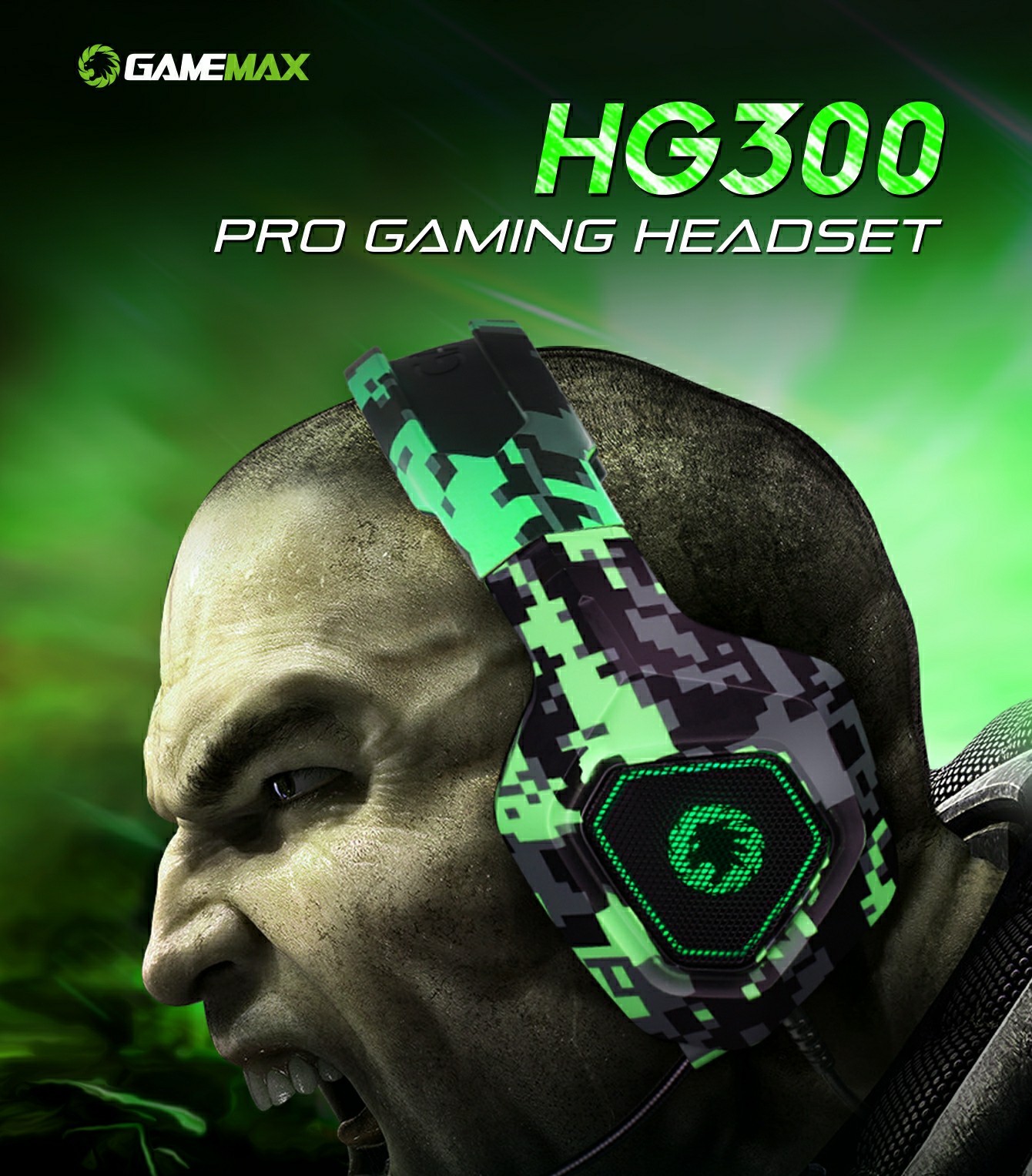 GAMEMAX HG300 GAMING HEADSET
