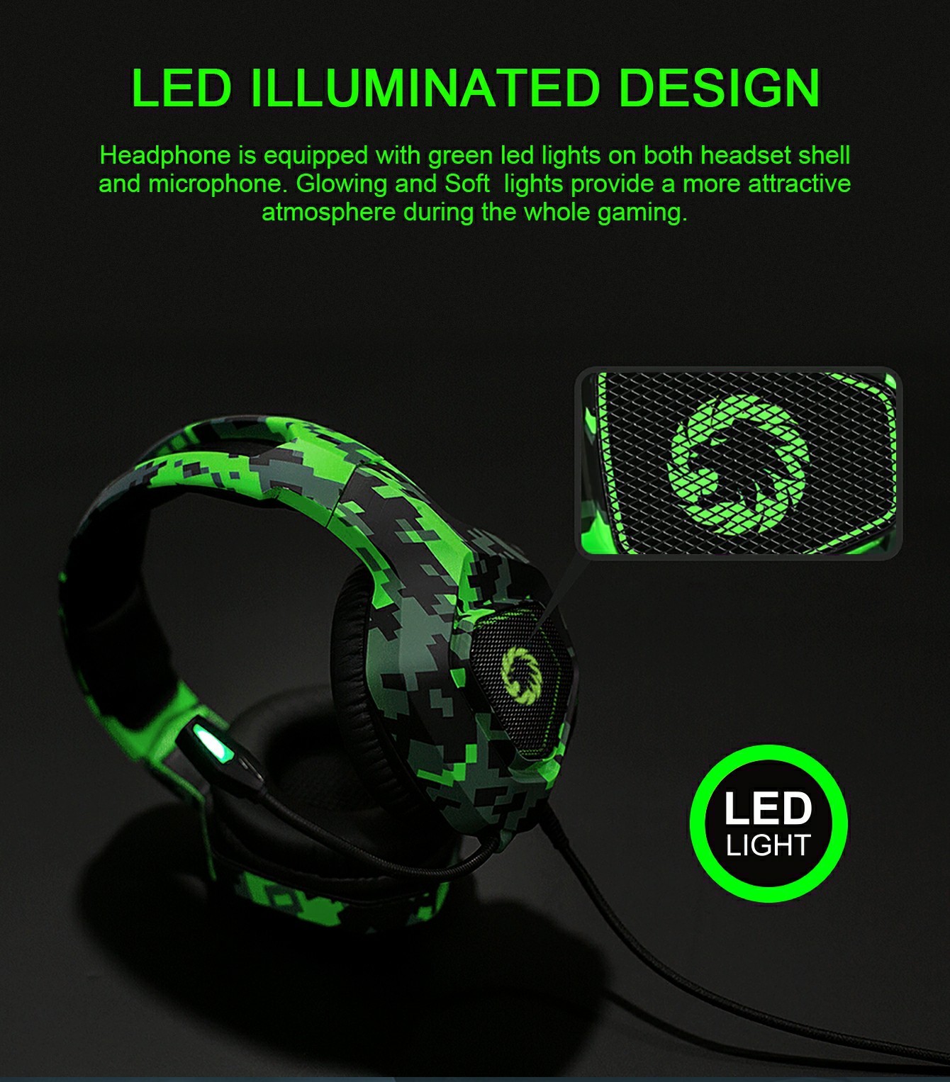 GAMEMAX HG300 GAMING HEADSET