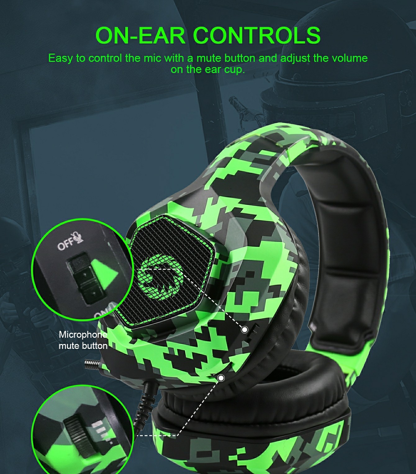 GAMEMAX HG300 GAMING HEADSET