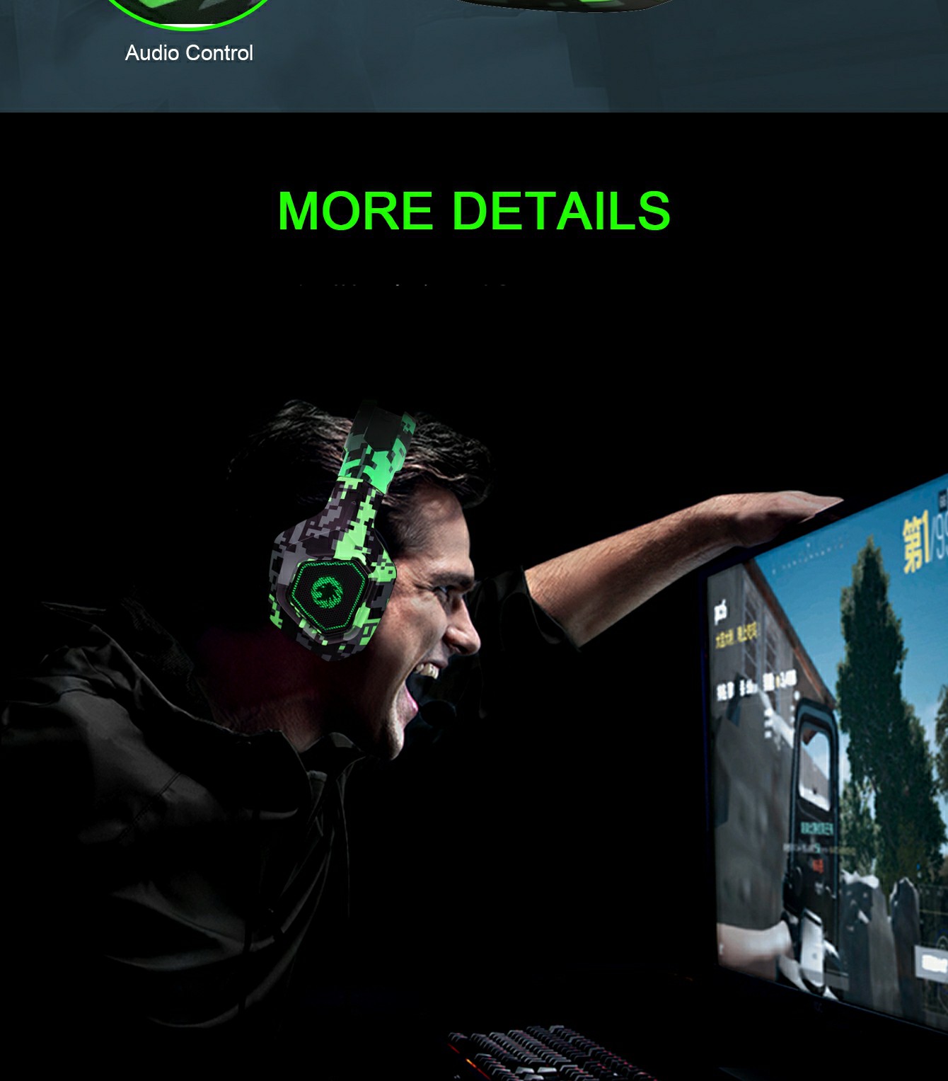 GAMEMAX HG300 GAMING HEADSET