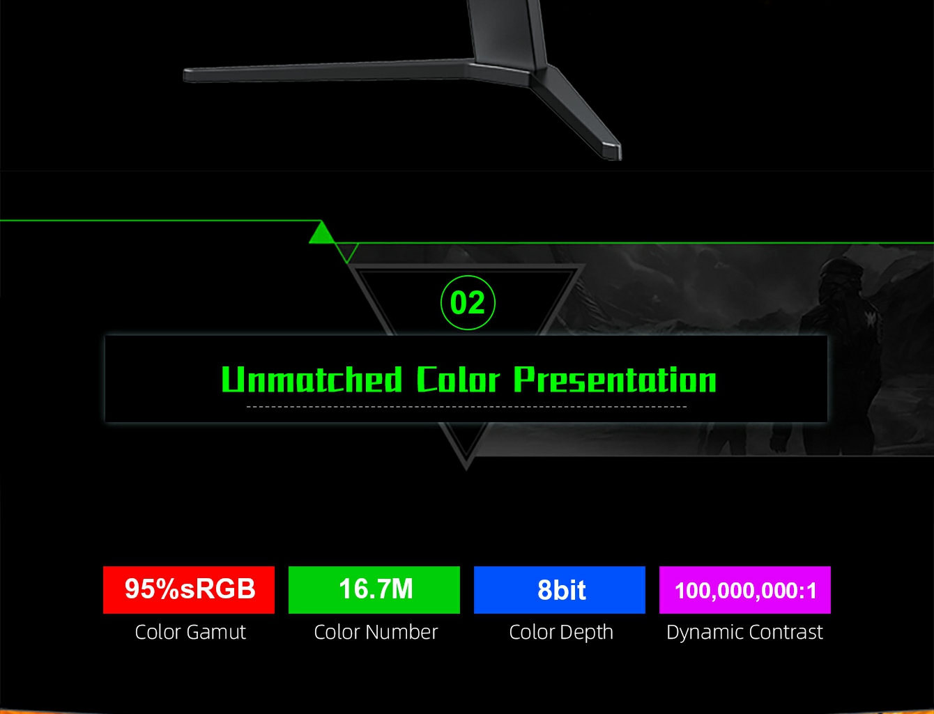GAMEMAX GMX27C165Q 27\" 165HZ GAMING MONITOR