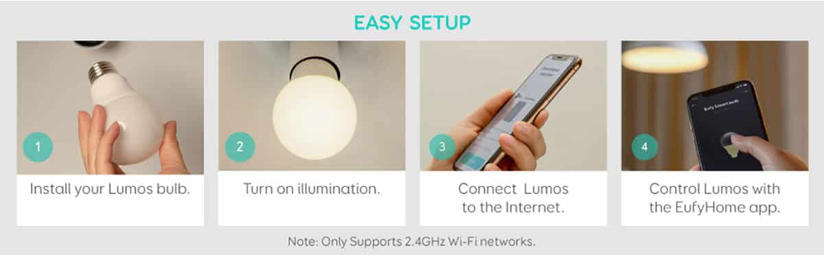 Anker Eufy Lumos Smart Bulb 2.0 Lite 60w