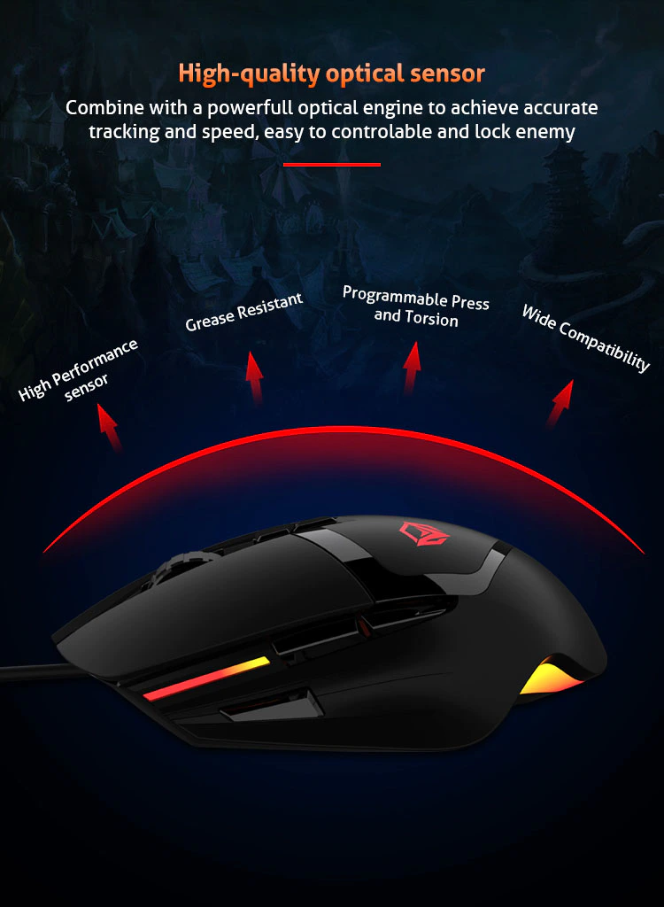 Meetion Hades G3325 Professional Gaming Mouse