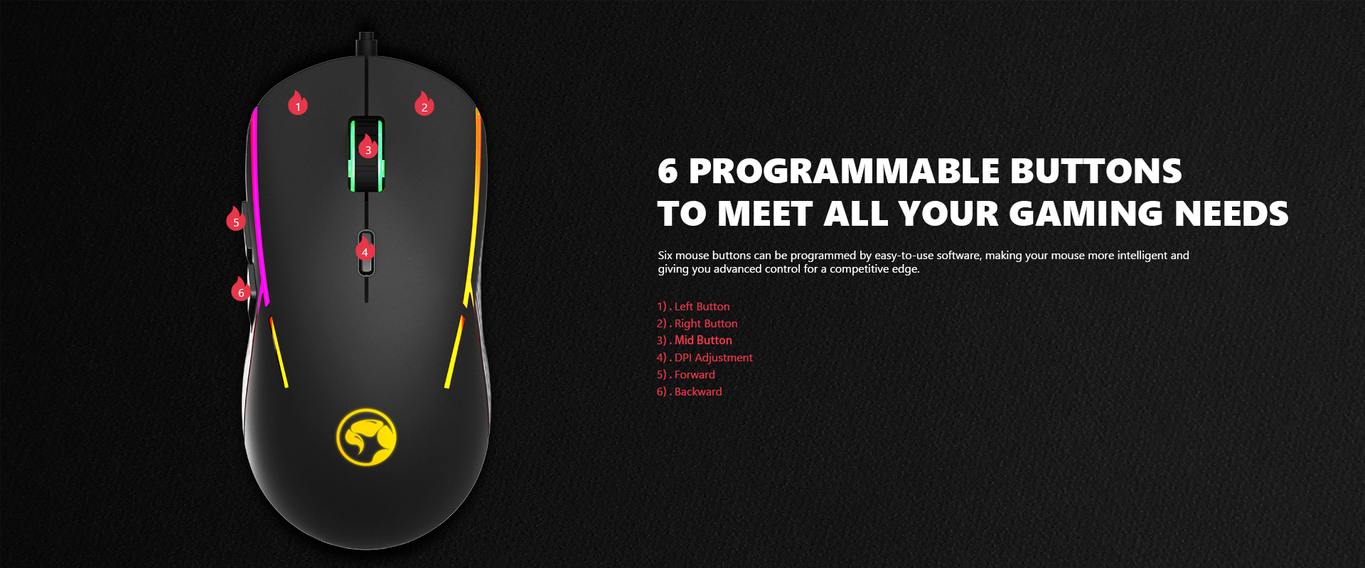 Marvo G924 Gaming Mouse