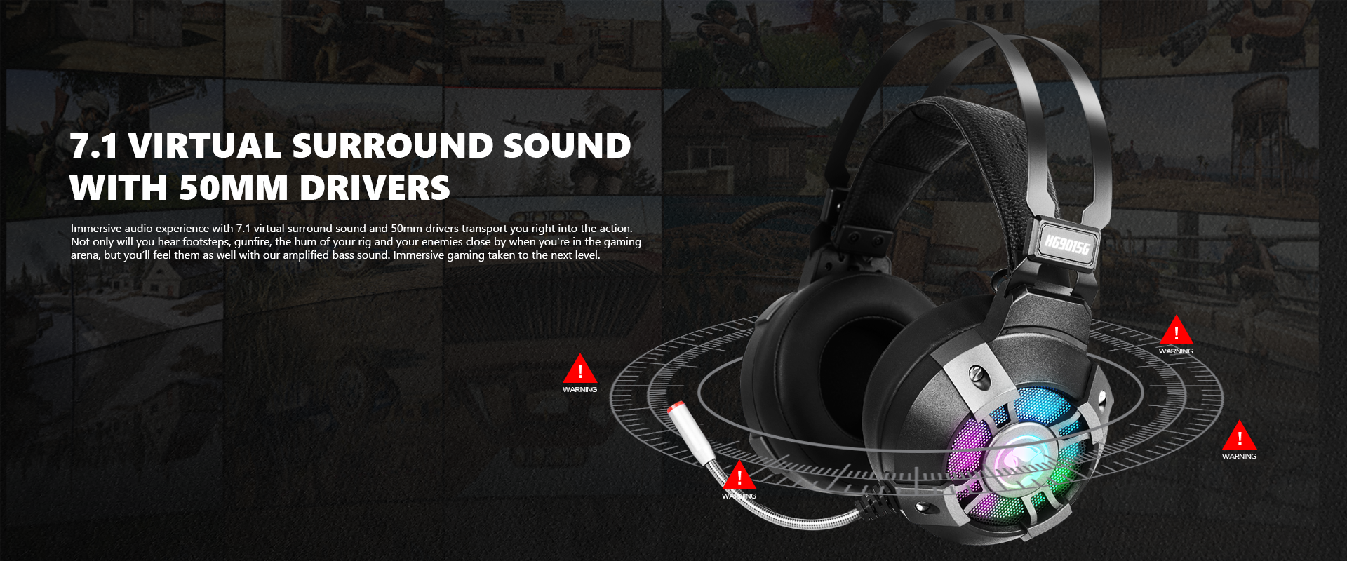 Marvo HG9015G Gaming Headset