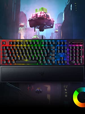 Razer BlackWidow V3 Mechanical Keyboard with Green Switches Chroma