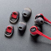 HyperX Cloud Earbuds - Gaming Headphones with Mic for Nintendo Switch and Mobile Gaming