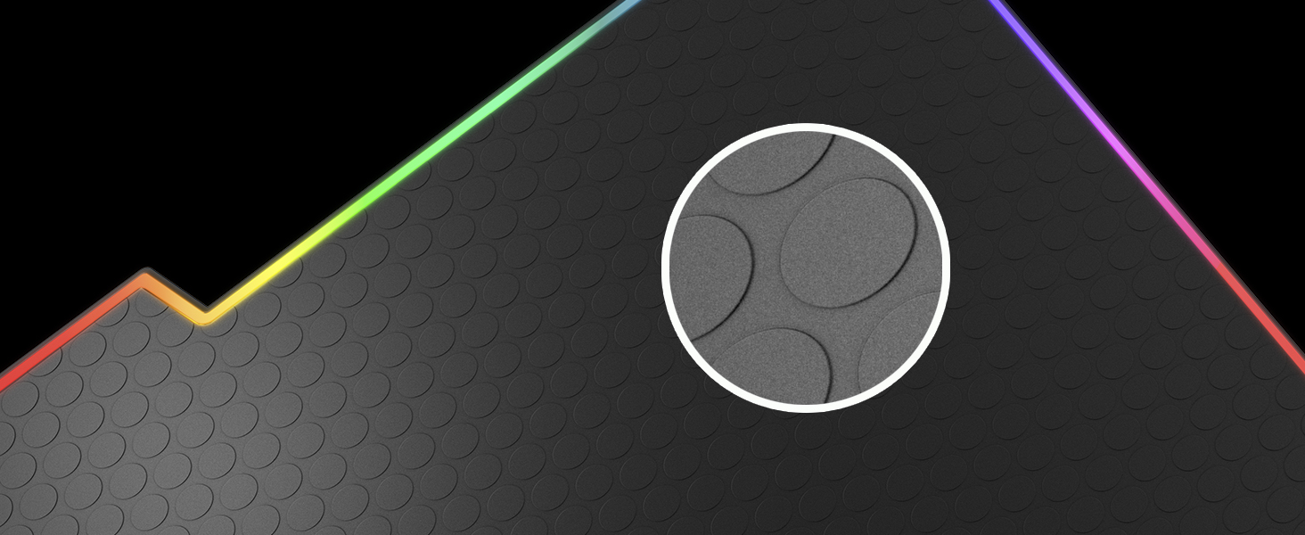 HyperX Fury Ultra – RGB Gaming Mouse Pad  Medium RGB