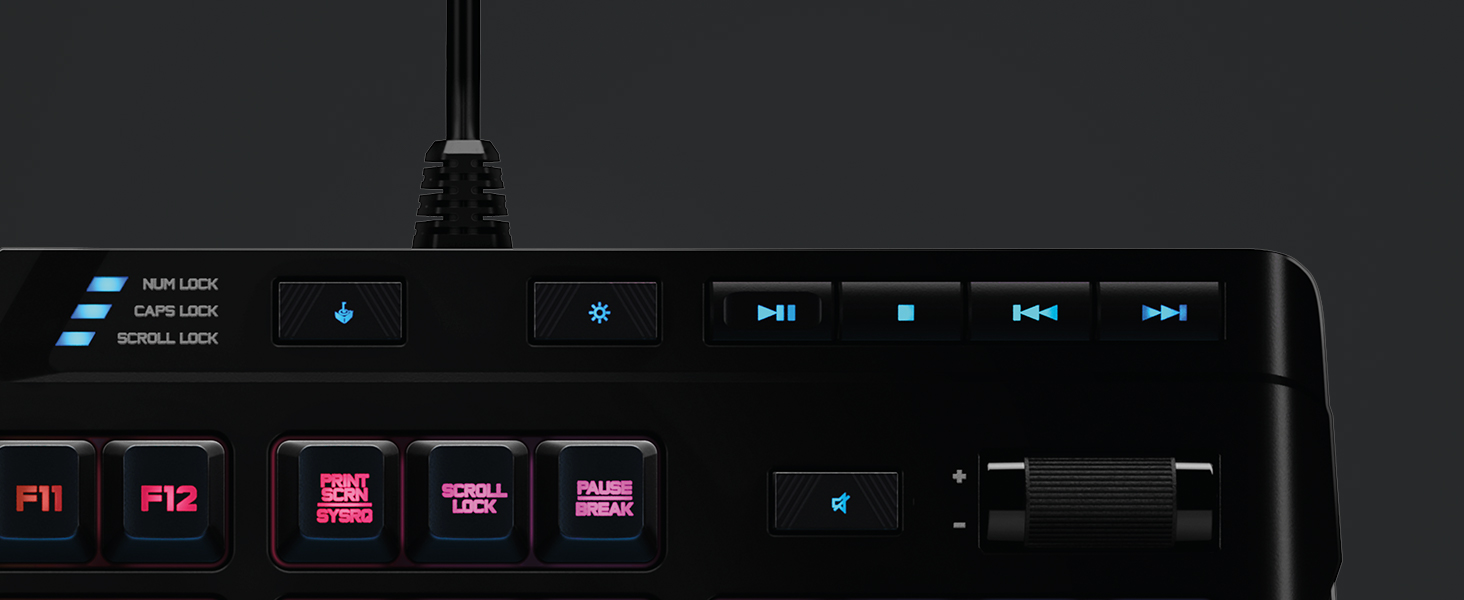 Logitech G910 Orion Spectrum RGB Wired Mechanical Gaming Keyboard