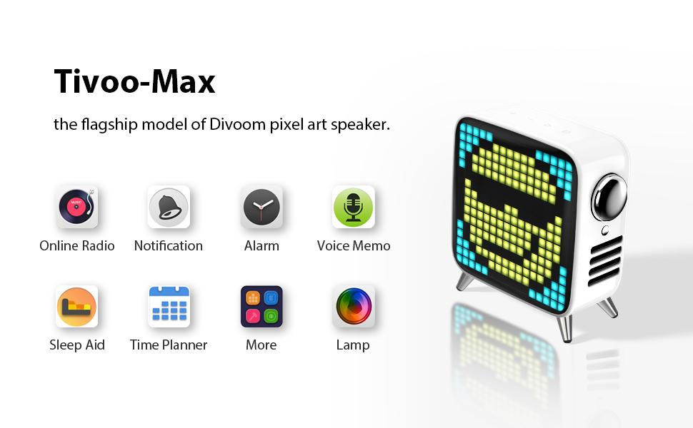 Divoom Tivoo Max 2.1 BT Speaker (Red)