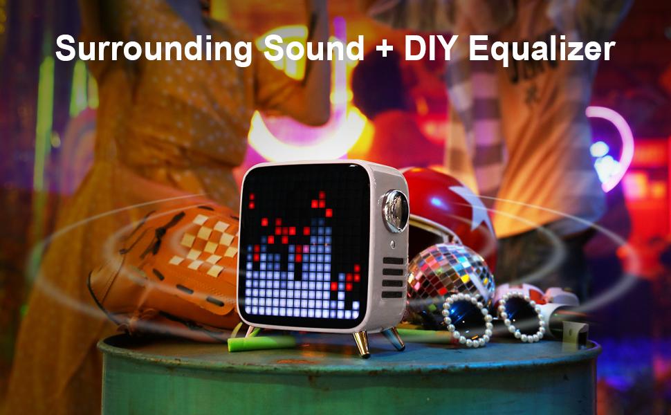Divoom Tivoo Max 2.1 BT Speaker (Red)
