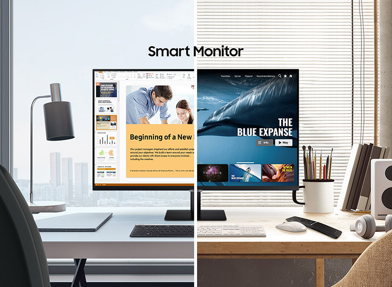 SAMSUNG M5 32-Inch FHD Smart Monitor