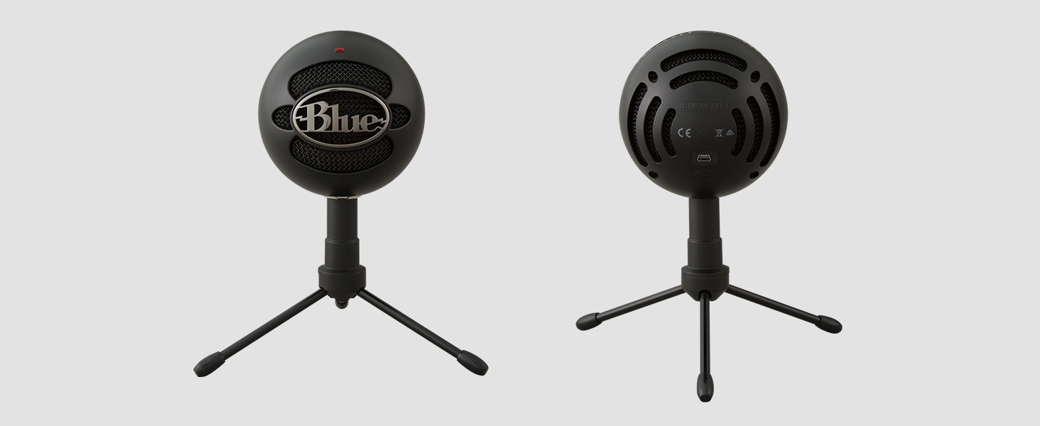 Blue Snowball iCE USB Mic for Recording and Streaming